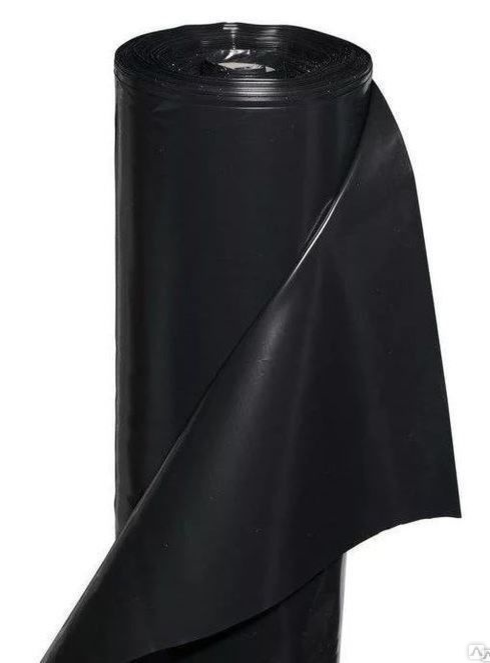 Пленка полиэтиленовая черная 200 мкм