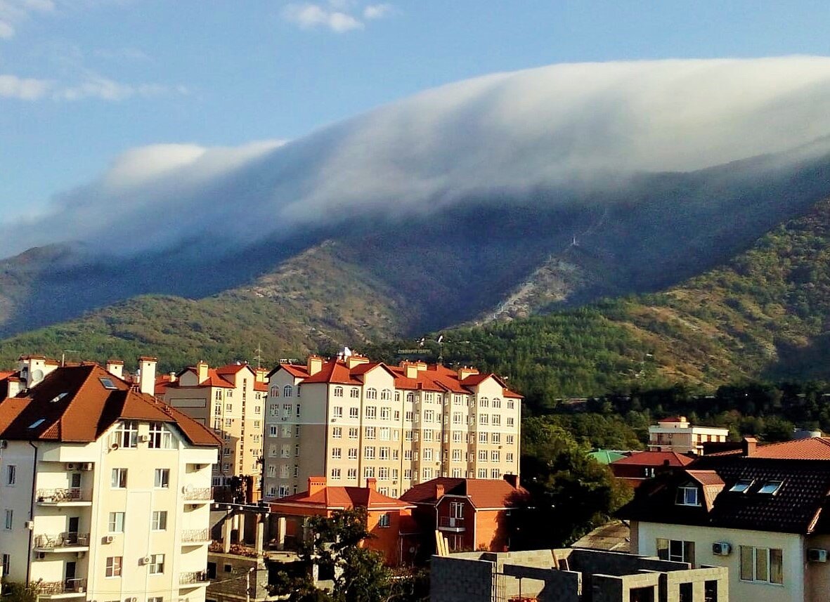 Солнечным утром "борода" смотрится просто фантастически. Фото автора