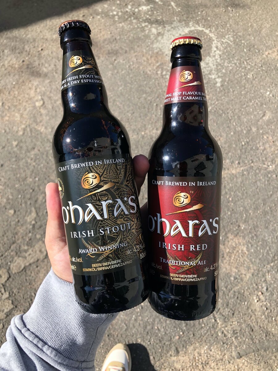 O'Hara's Irish Red Ale и O'Hara's Irish Stout