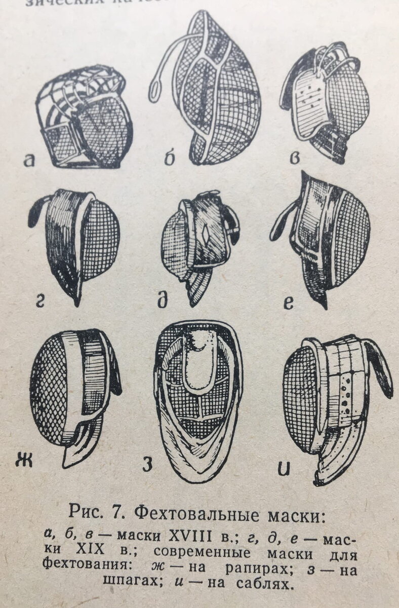 МАСКИ ФЕХТОВАЛЬНЫЕ