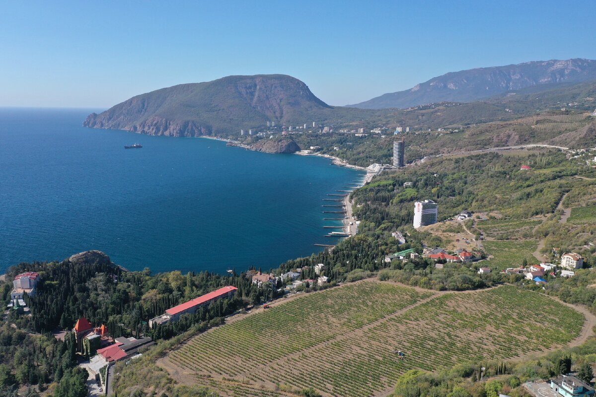 Вид на Алуштинский регион / Турпортал Крыма, Сергей Коршунов
