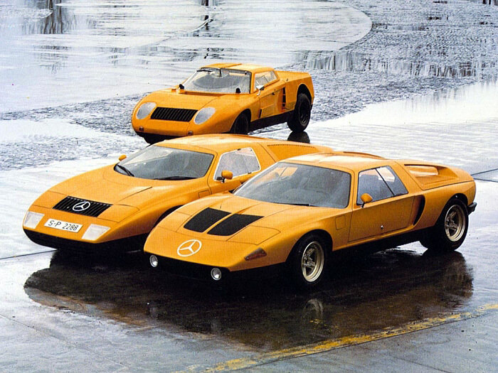 Mercedes-Benz C111 1969 года - Вот что нужно увидеть