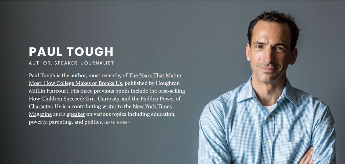 Пол Таф пишет книги об успехе детей как о результате взаимоотношений в семье и ближайшем окружении