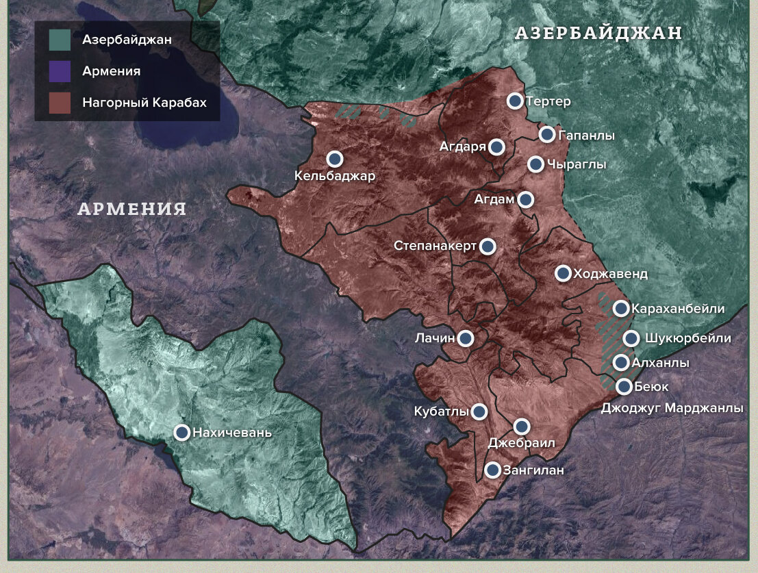 Карта армении сегодня