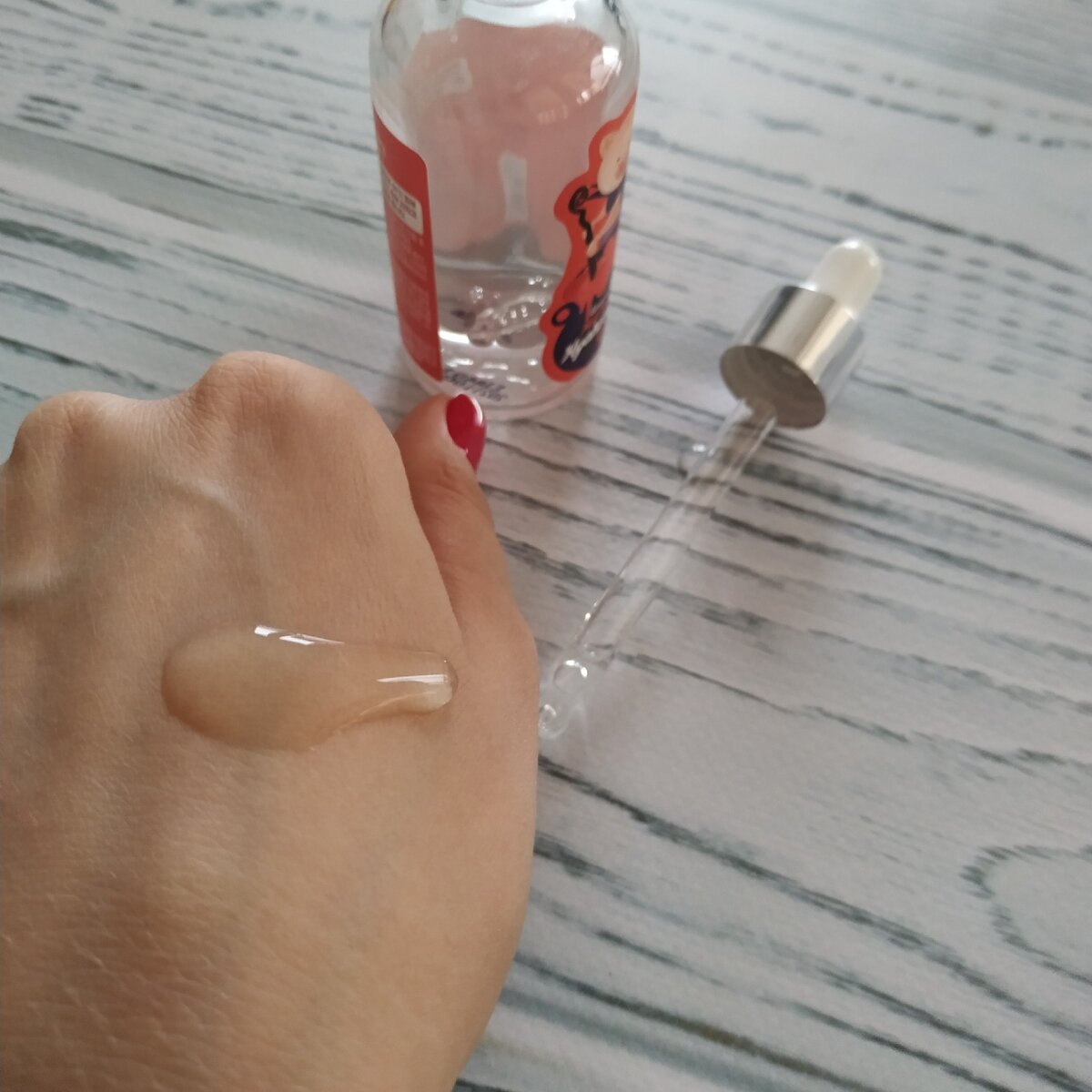 Жидкая, как вода! Очень быстро впитывается