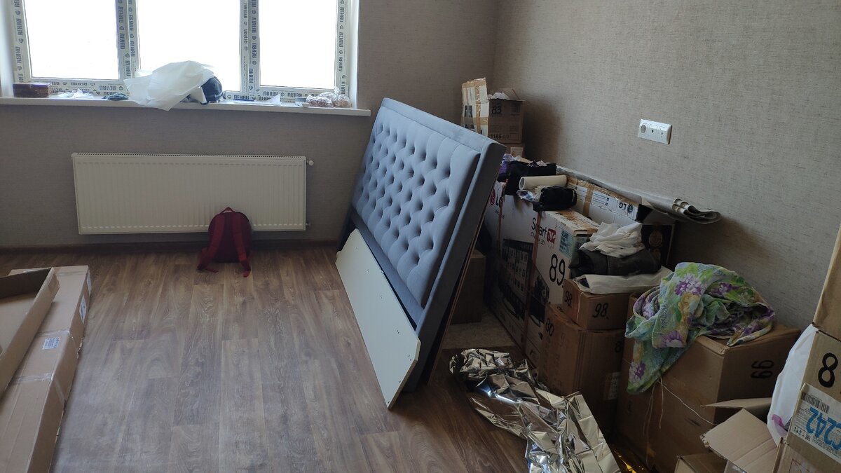 Начальный этап распаковки и сборки, листайте >>>