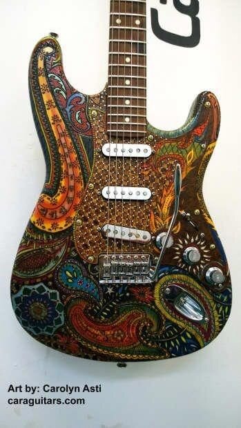 Просто красивый Стратокастер