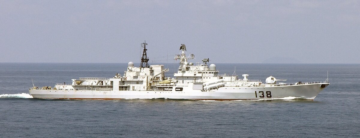 Эсминец "Тайчжоу" проекта 956-ЭМ ВМС КНР. Источник: Яндекс.Картинки