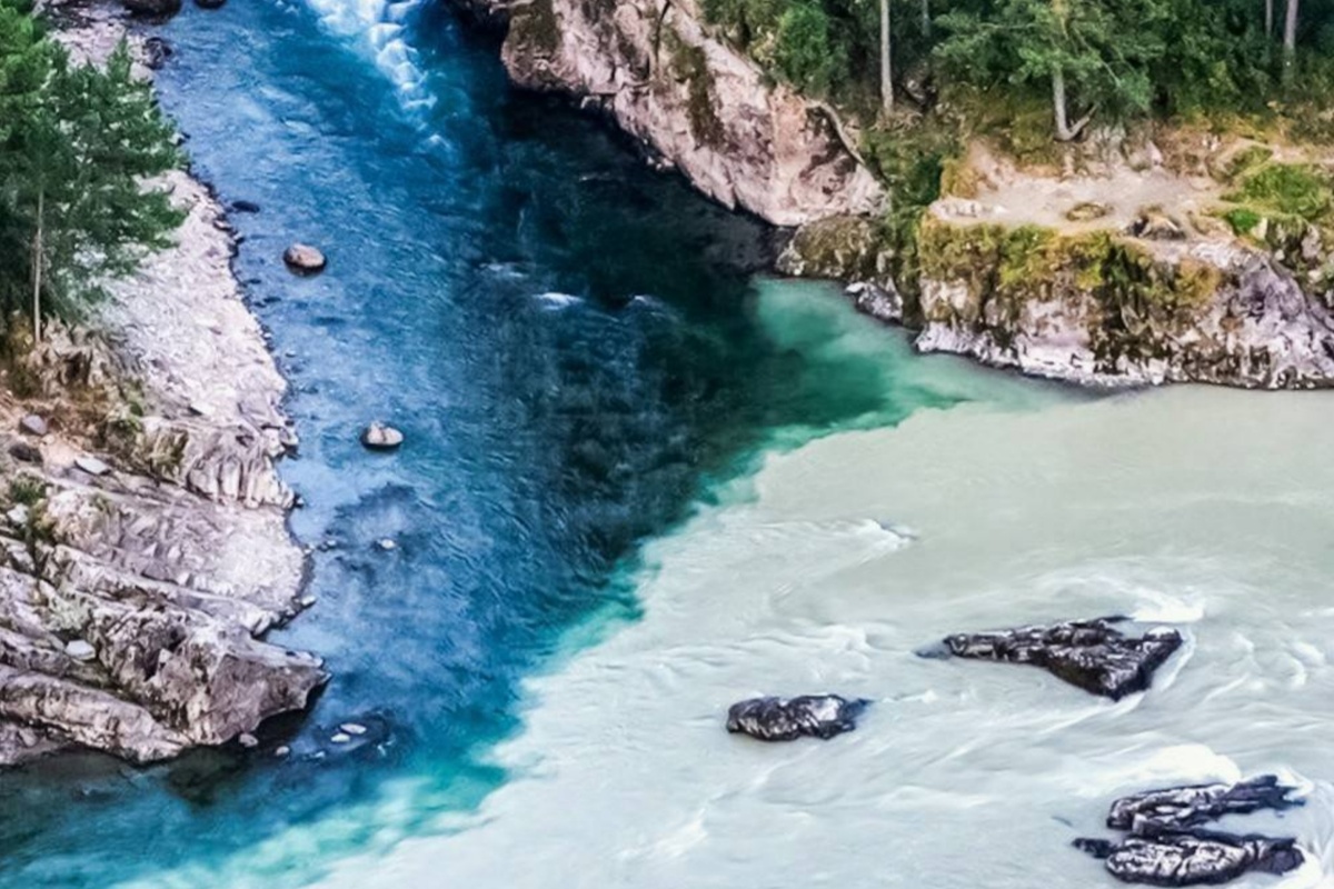 Слияние Катуни и Бии