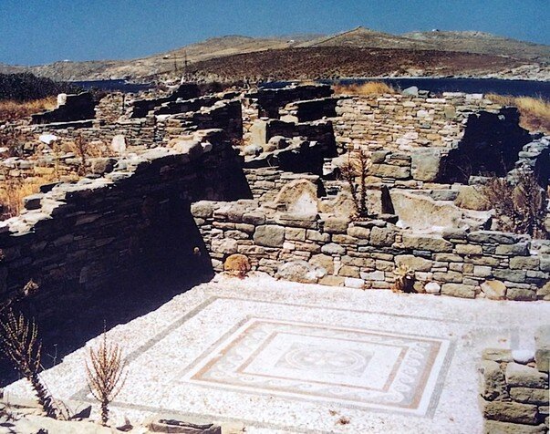 Раскопки дома Дионисия, Греция 