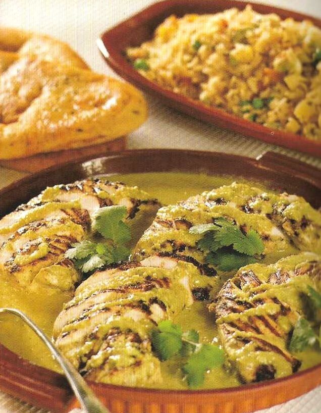 Куриные грудки в кокосовом молоке