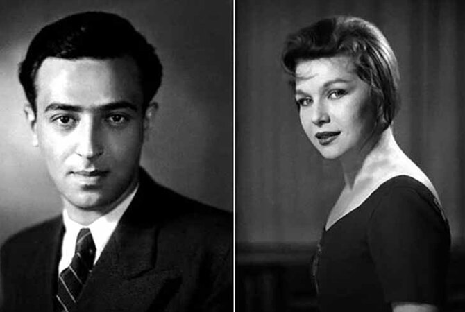 Владимир Этуш и Нинель Мышкова