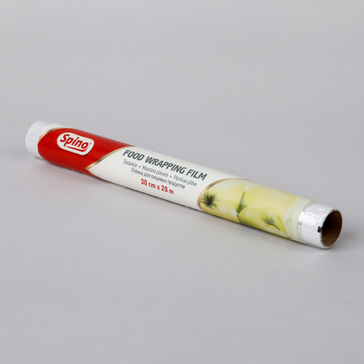 Почти в любом гипермаркете можно купить пищевую плёнку для пищевых продуктов. Стоит она недорого, в среднем около 30 рублей.