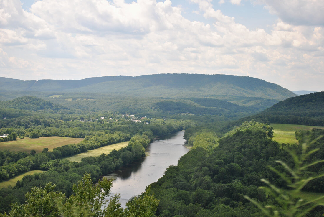 Панорама на реку Большой Какапон