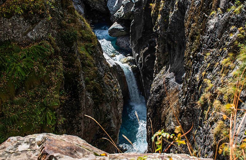 Водопад чертова мельница домбай фото