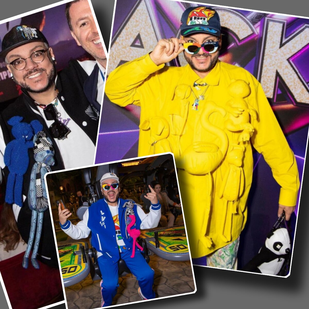 В последнее время образы Филиппа очень яркие и экстравагантные