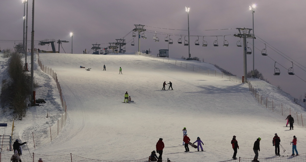                                              горнолыжный курорт Сорочаны, Подмосковье