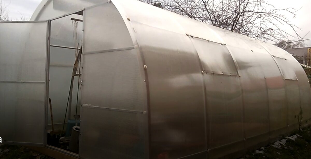 Теплица "Крепыш" для уральских зим