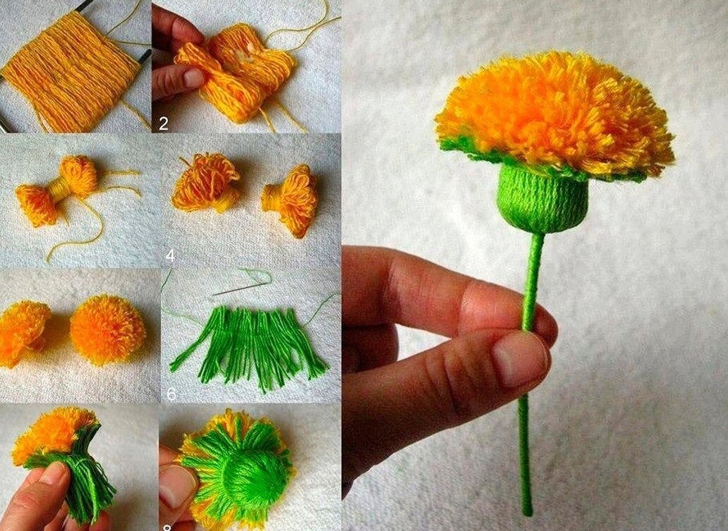 Мастер классы быстро и просто. Мастер классы быстро и просто. Поделки из ниток. Поделки пошагово. Интересные поделки для дома.