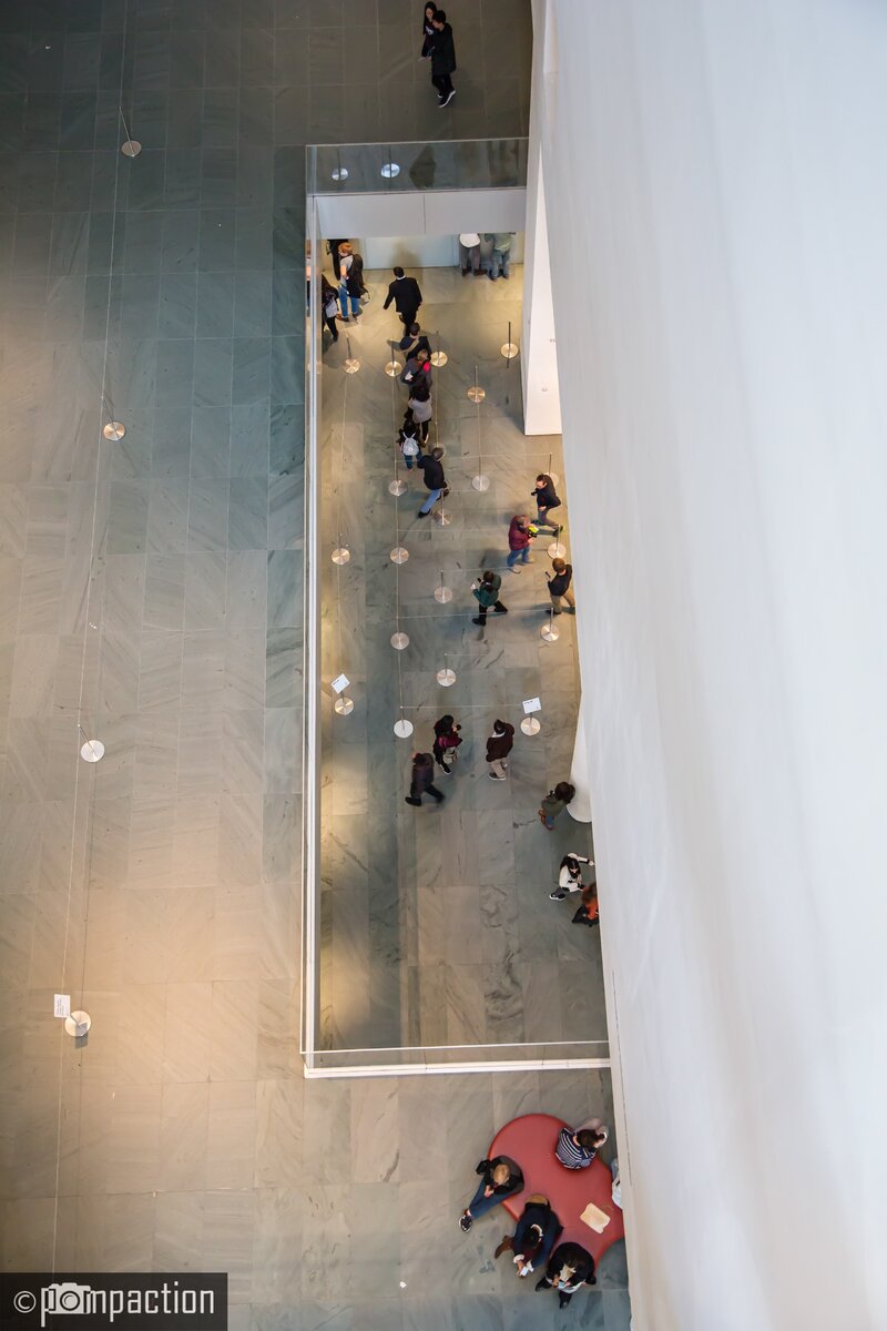 Вид с верхних этажей