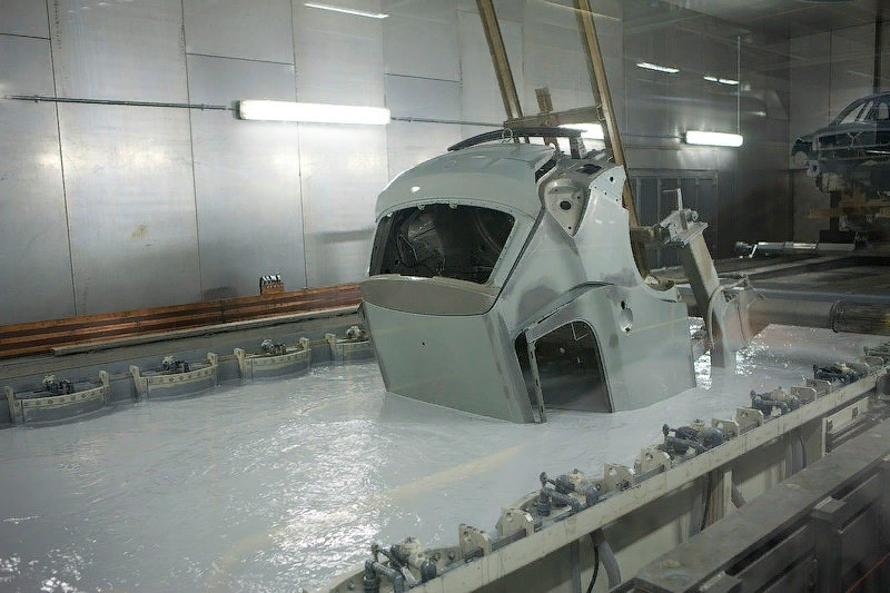 Горячая оцинковка.