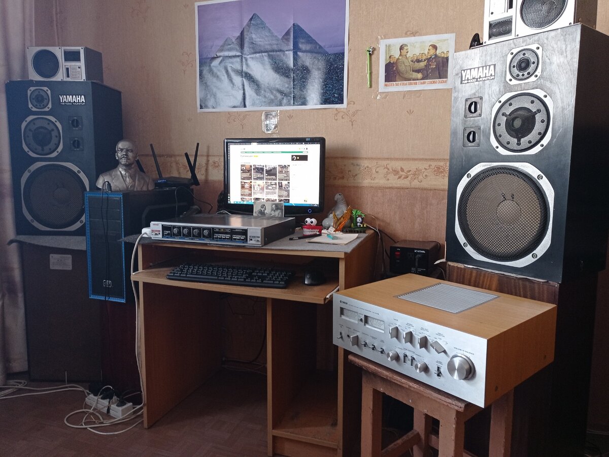 Yamaha CA-1000III + Yamaha NS-1000 MONITOR