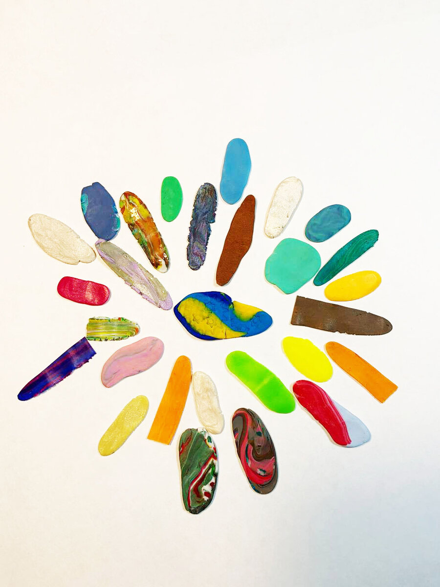 фото их личного архива: запеченные пробники