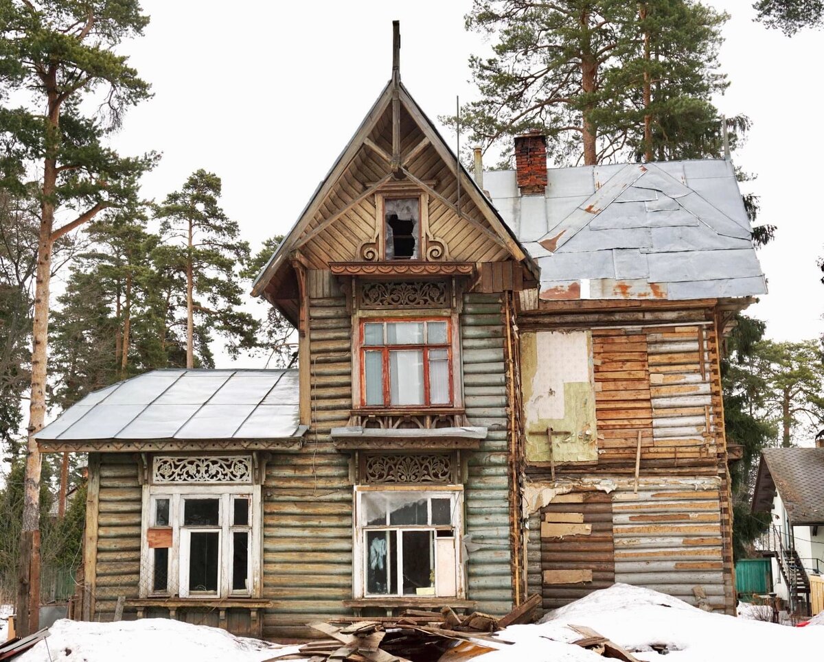 Увядающее очарование старинных деревянных дач Клязьмы, Тарасовки и ...