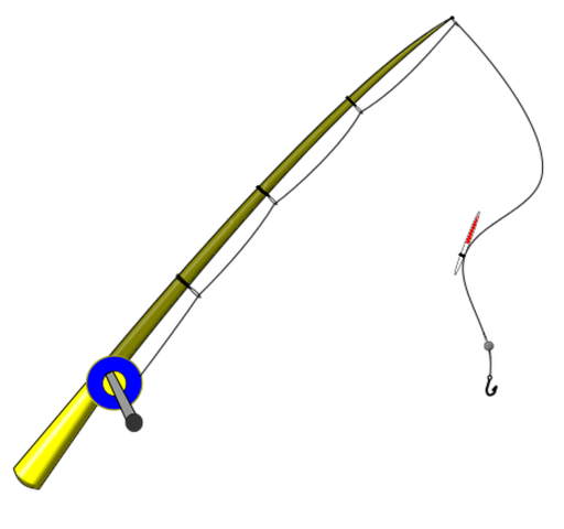 Монтаж для ловли весной.