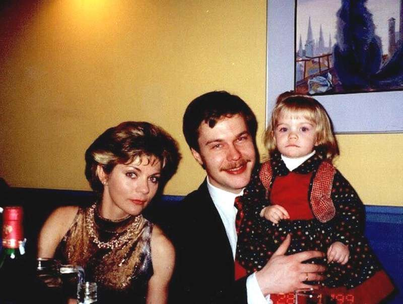Наталья Гусева с мужем и дочерью. Источник фото: just-interes.ru