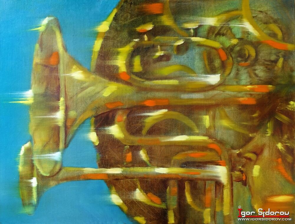 ДЖАЗ (холст, масло)