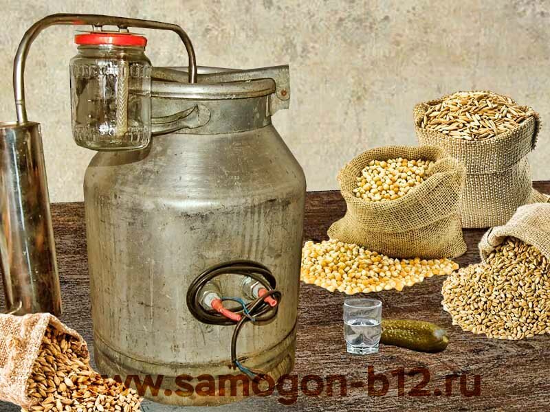 Зерновой самогон без спец оборудования ©