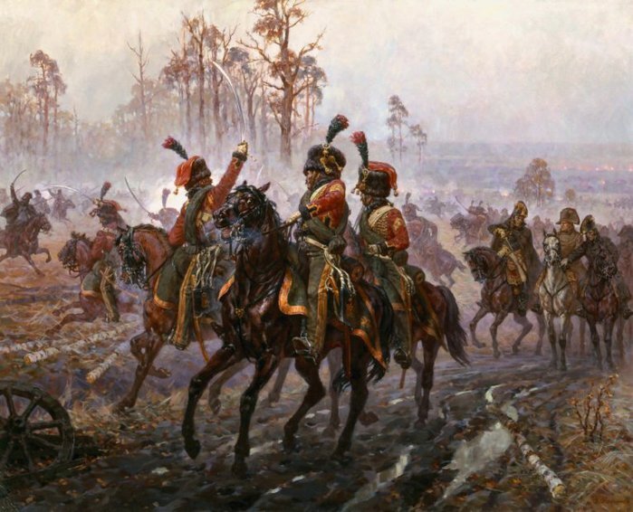 Иллюстрация взята из альбома А. Аверьянова «Боевая летопись России».
