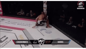 В своем последнем бою до UFC Карлстон Харрис удушил одноклубника Хабиба Нурмагомедова – Сайгида Изагахмаева