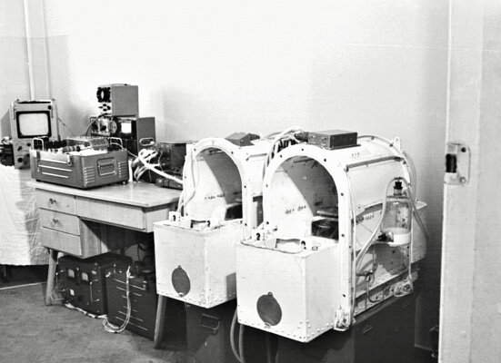 Кабины для собак, предназначенные для установки на космическом корабле "Космос-110". РГАНТД Арх.№ 0-747