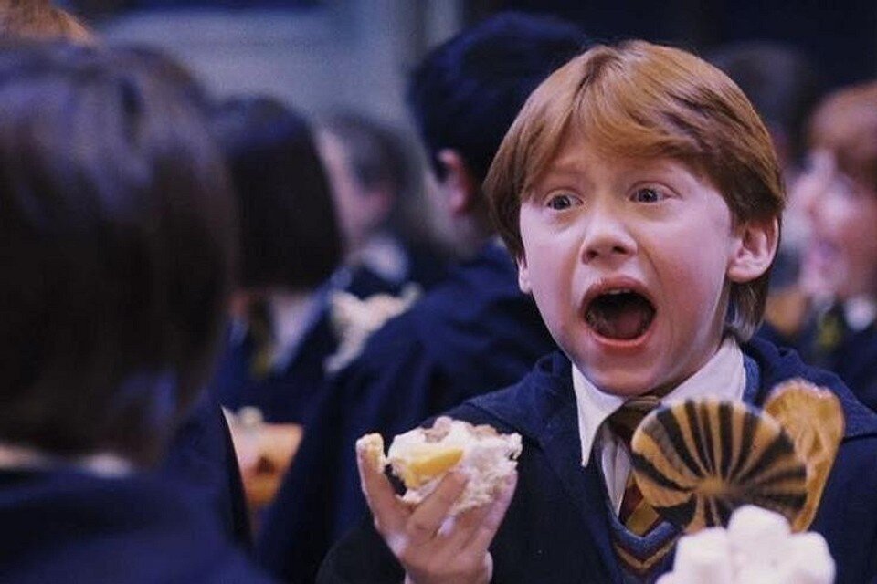 Рон Уизли. "Гарри Поттер и философский камень".