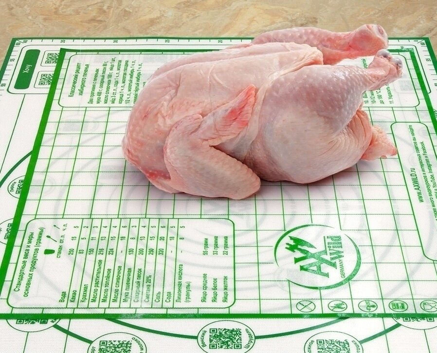 На этом коврике есть рецепты.