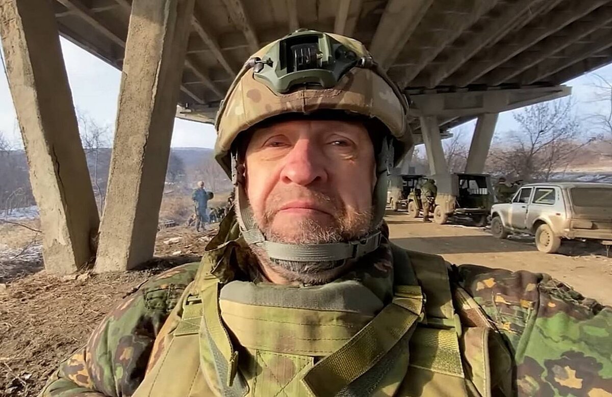 российский военный журналист Сладков Александр