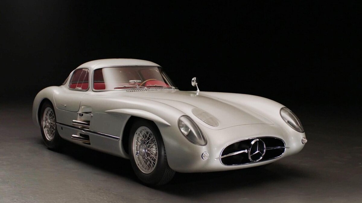 Mercedes Benz 300 SLR 1955 двигатель