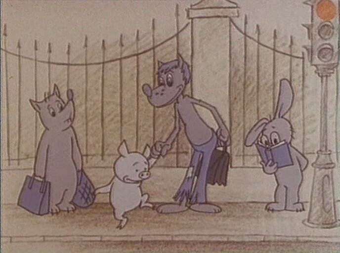 Кадр из мультфильма "Мой приятель светофор"