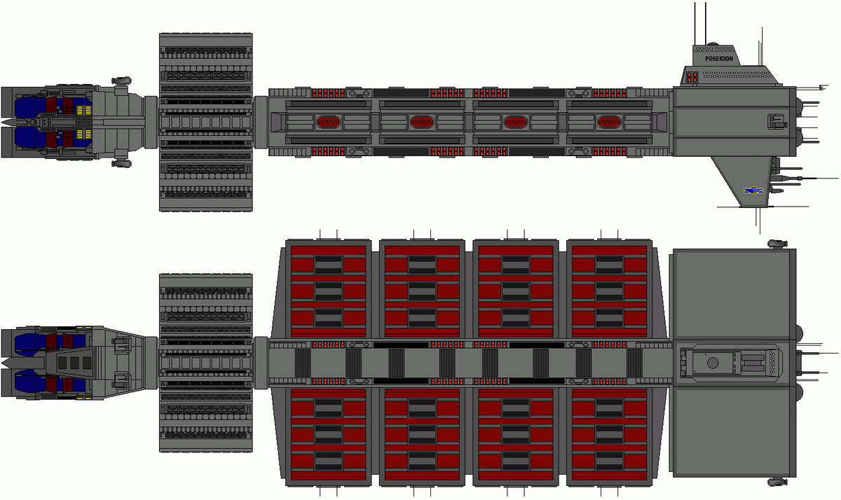 Эскиз Посейдона