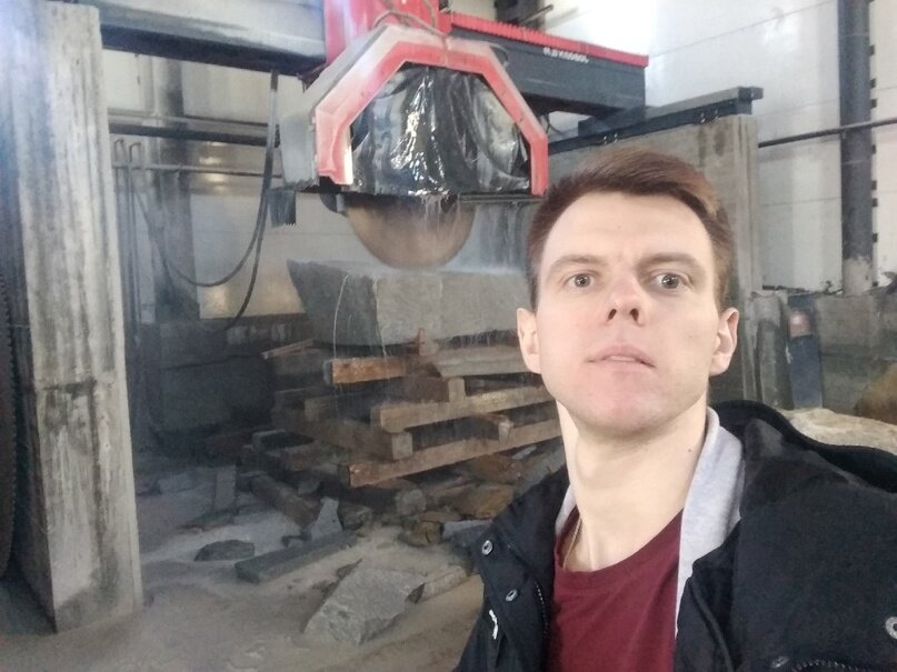 2019 год. Завод по производству гранитных плит