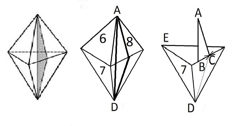 Треугольники внутри.