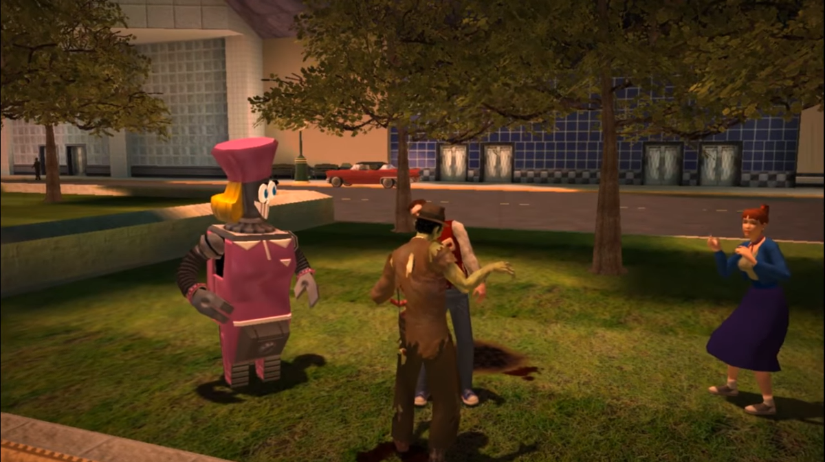 Stubbs the Zombie in Rebel Without a Pulse