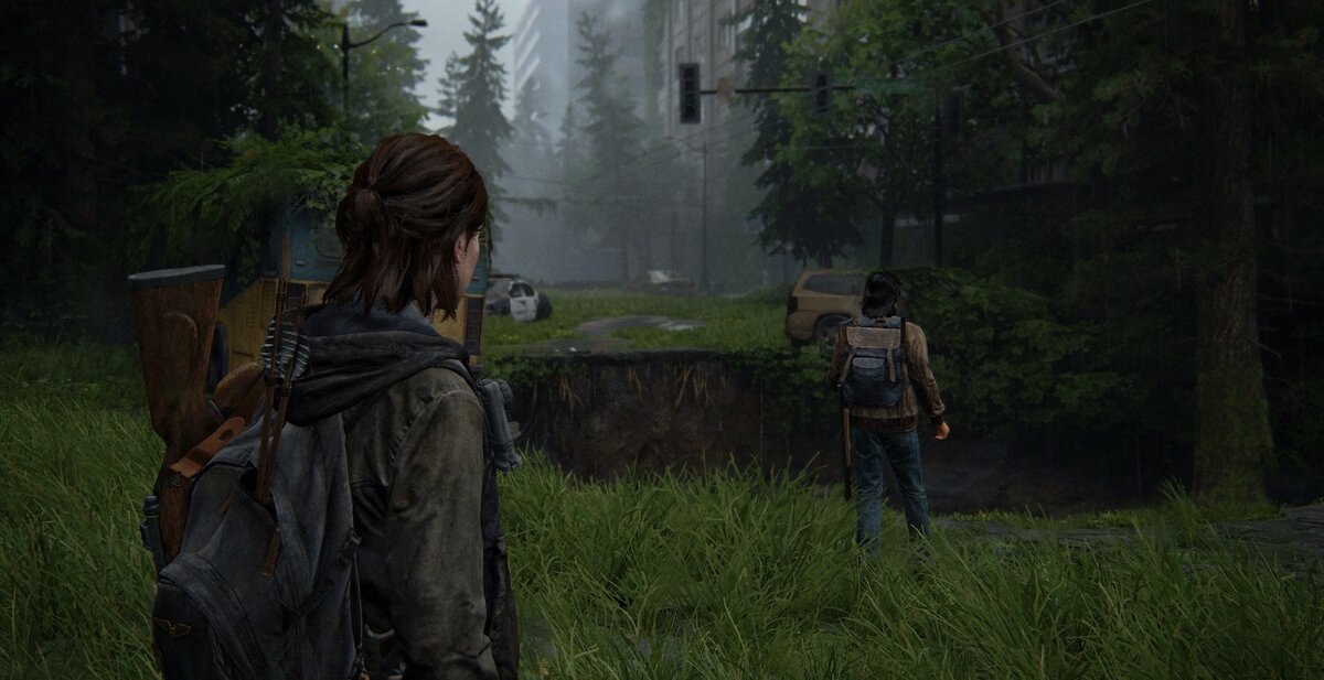 Скриншот из игры The Last of Us 2.