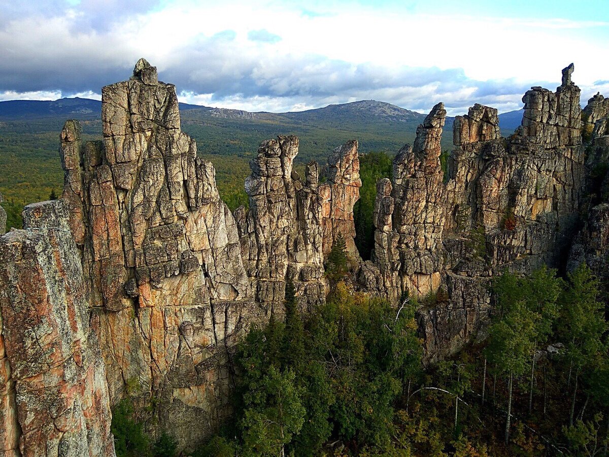 хребет Инзерские Зубчатки