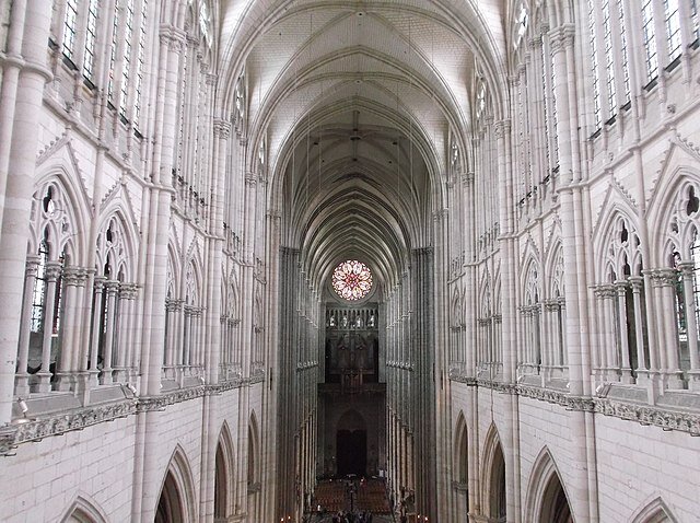 Интерьер Амьенского собора. Фото: Wikimedia Commons