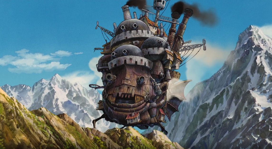 Кадр из мультфильма Ходячий замок