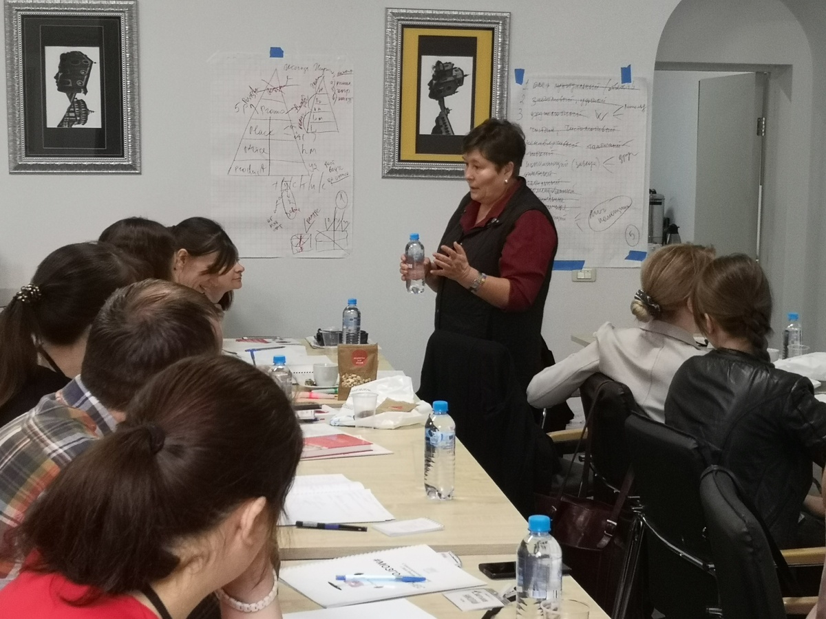 Фото с первого мозгофитнеса в Москве в сентябре 2018 года