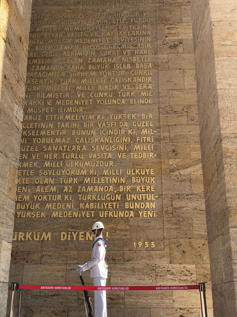 Здесь можно увидеть всю историю освобождения Турции и борьбы за независимость